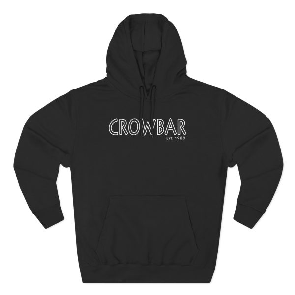 Crowbar Est. 1989 Three-panel Fleece Hoodie