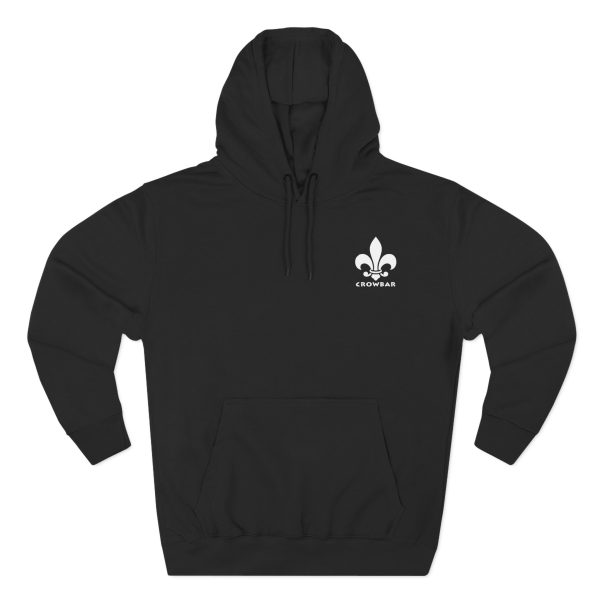 Crowbar "Existence" ZIP Up Three-panel Fleece Hoodie