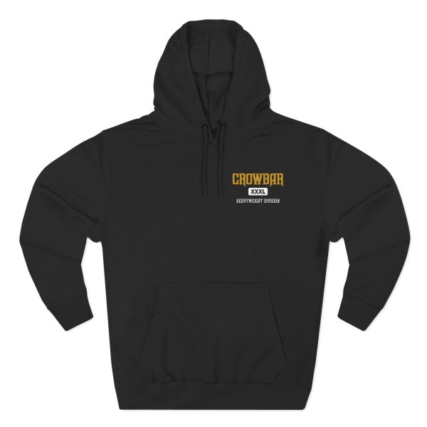 Crowbar "All I Had" ZIP Up Three-panel Fleece Hoodie