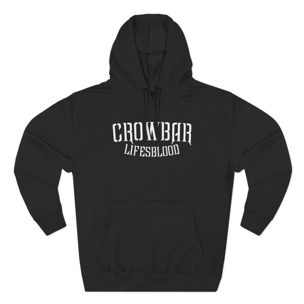 Crowbar "Lifesblood" Three-panel Fleece Hoodie