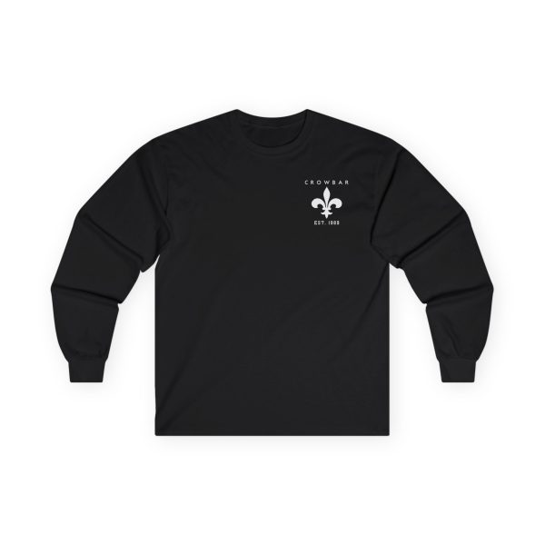 Crowbar "Broken Glass" ZIP Up Unisex Ultra Cotton Long Sleeve Tee