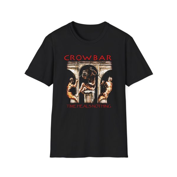 Crowbar "Time Heals Nothing" Unisex Softstyle T-shirt