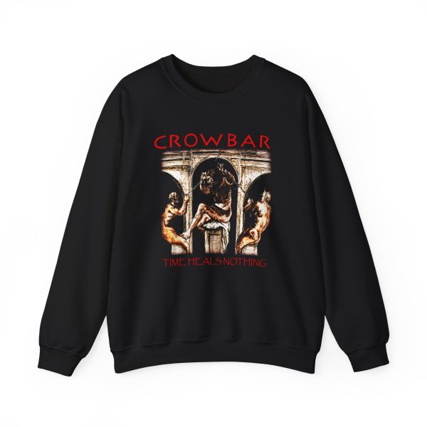 Crowbar "Time Heals Nothing" Unisex Heavy Blend™ Crewneck Sweatshirt