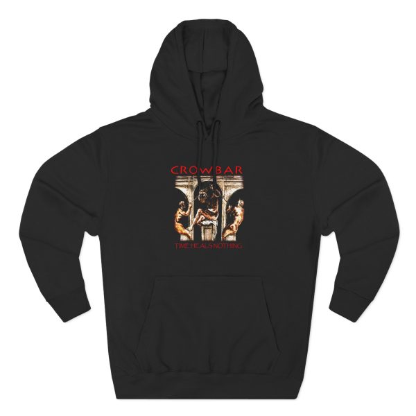 Crowbar "Time Heals Nothing" Three-panel Fleece Hoodie